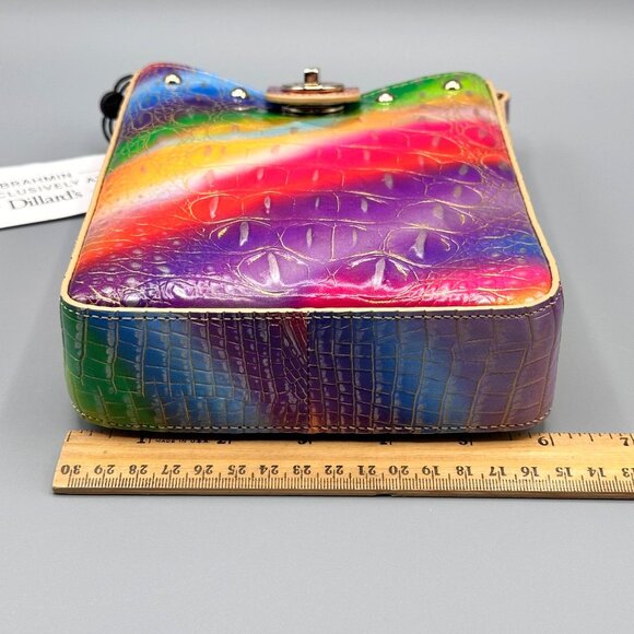 Brahmin Marley Multi Gumdrop Collection Leather Crossbody V04248940000050 NWT - Picture 15 of 16